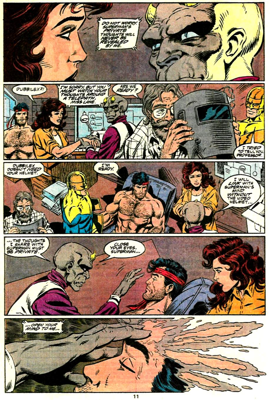 Read online Adventures of Superman (1987) comic -  Issue #485 - 12