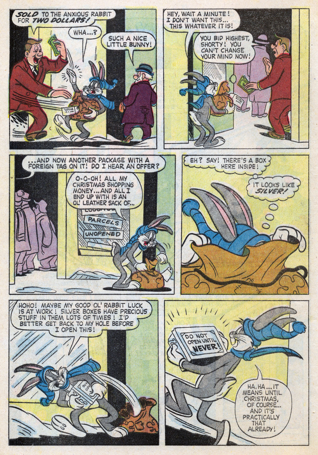 Read online Bugs Bunny's Christmas Funnies comic -  Issue # TPB 9 - 4