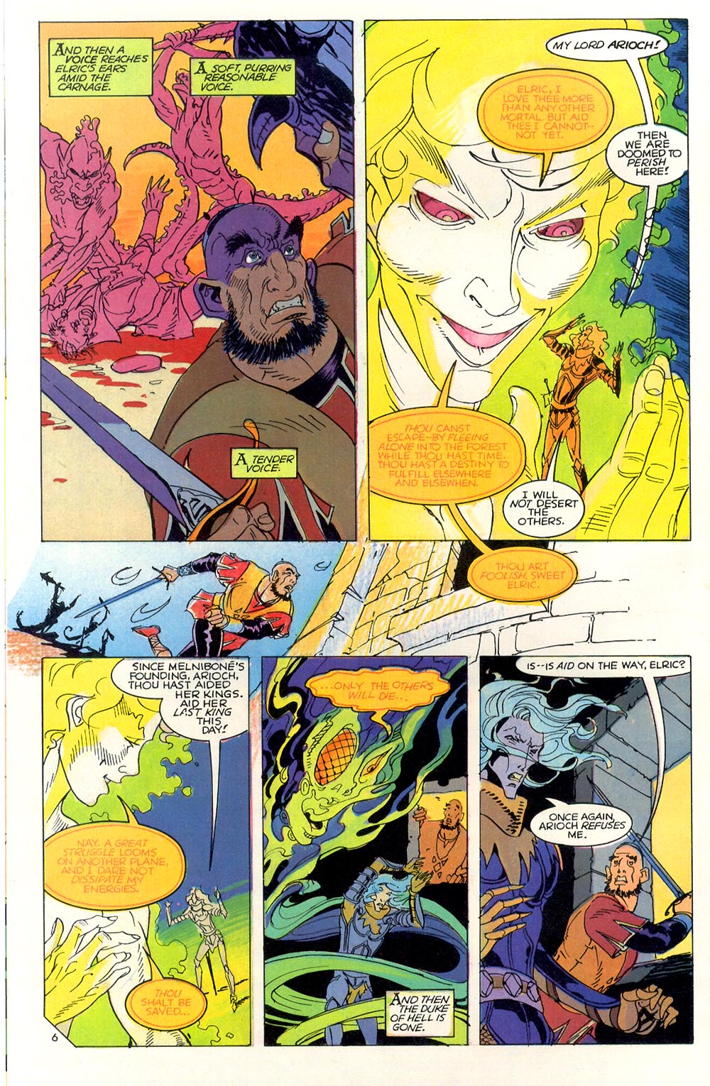 Read online Elric: Sailor on the Seas of Fate comic -  Issue #7 - 7