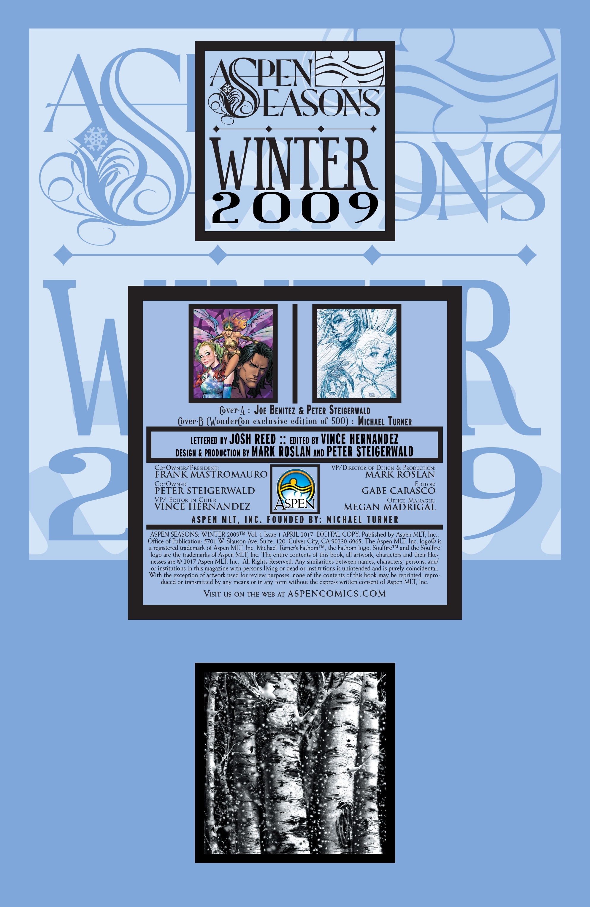 Read online Aspen Seasons comic -  Issue # Issue Winter 2009 - 2