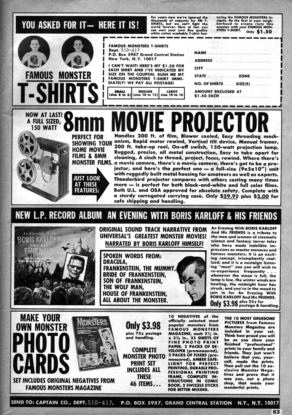 Read online Creepy (1964) comic -  Issue #17 - 63