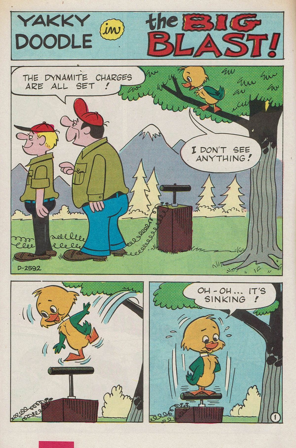 Read online Hanna Barbera Giant Size comic -  Issue #3 - 39