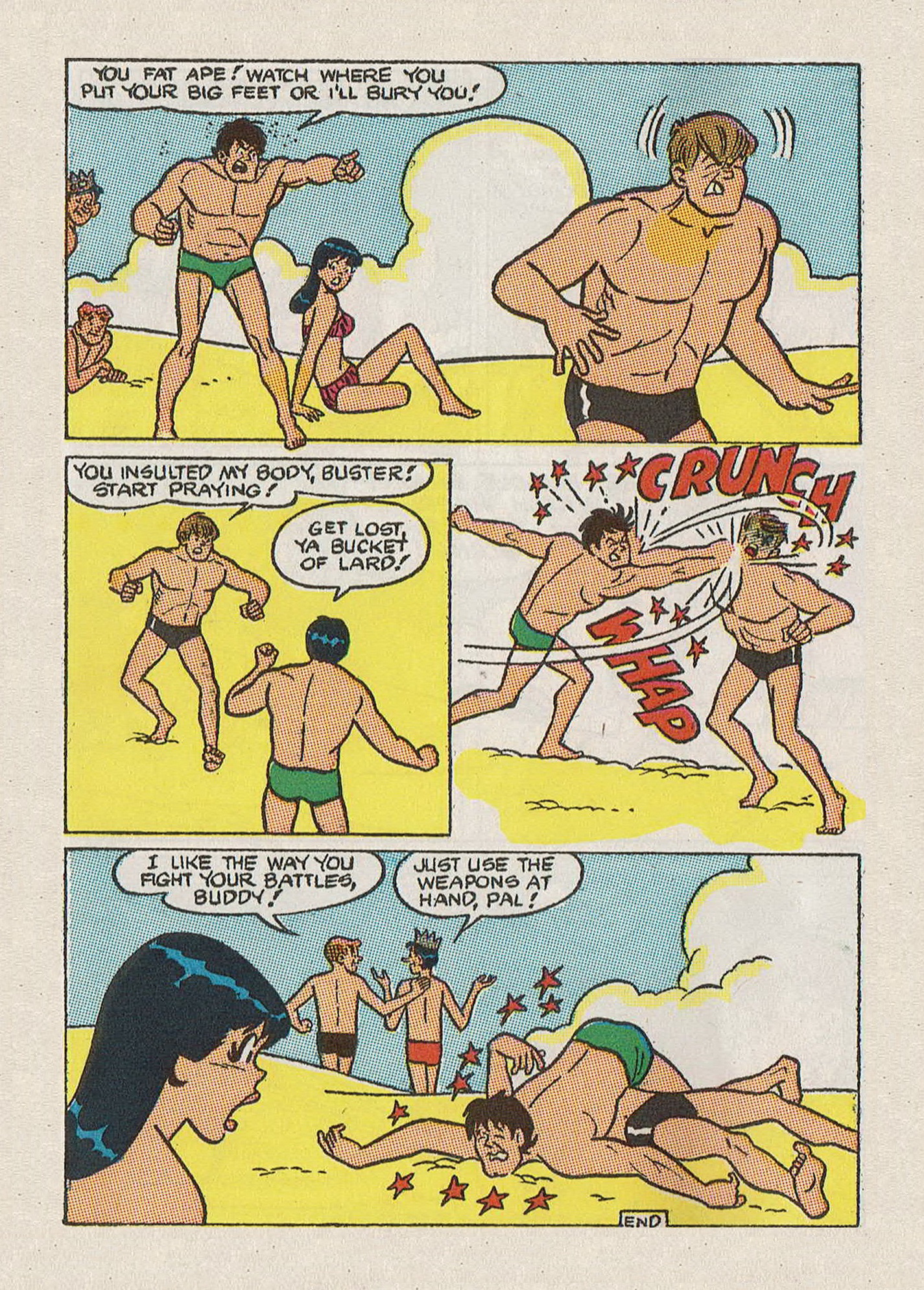 Read online Jughead Jones Comics Digest comic -  Issue #70 - 96