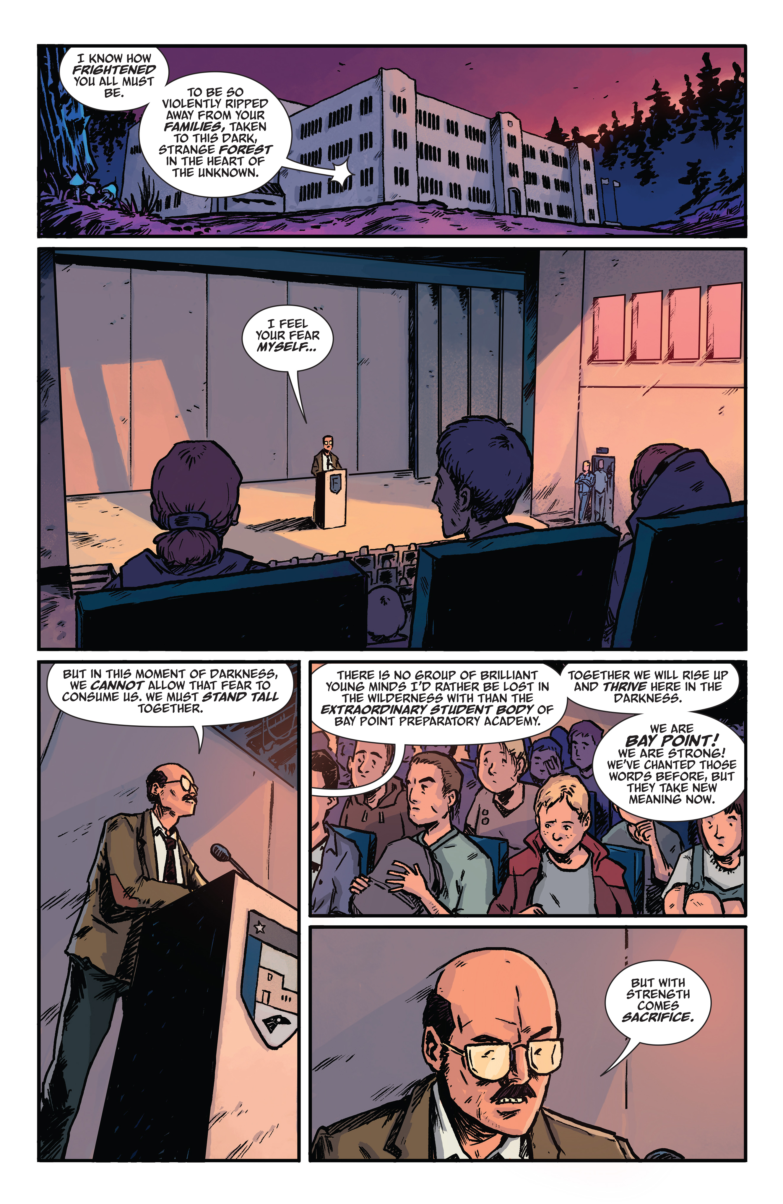 Read online The Woods comic -  Issue # _Yearbook Edition 1 (Part 1) - 54
