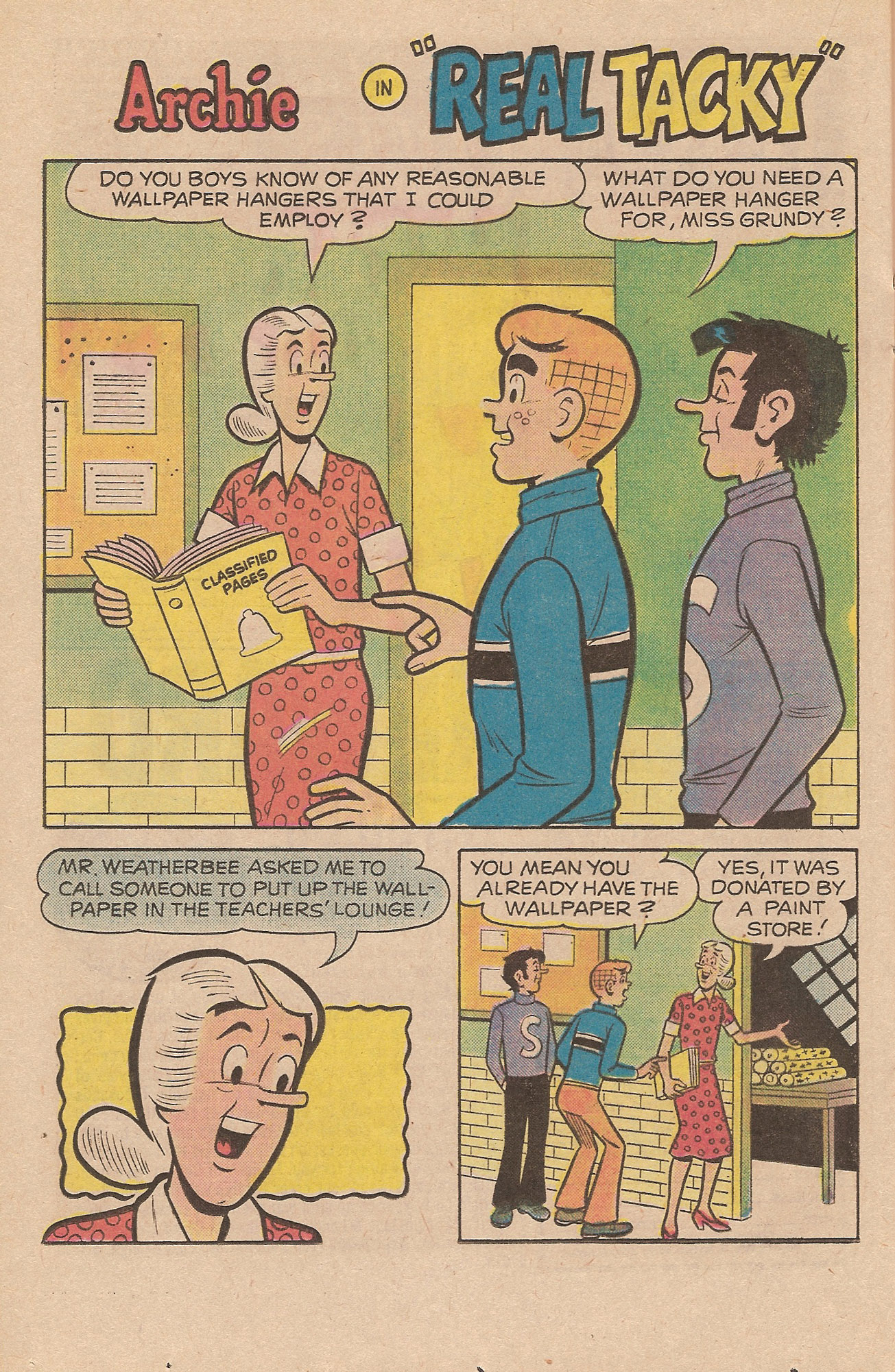 Read online Pep Comics comic -  Issue #310 - 20