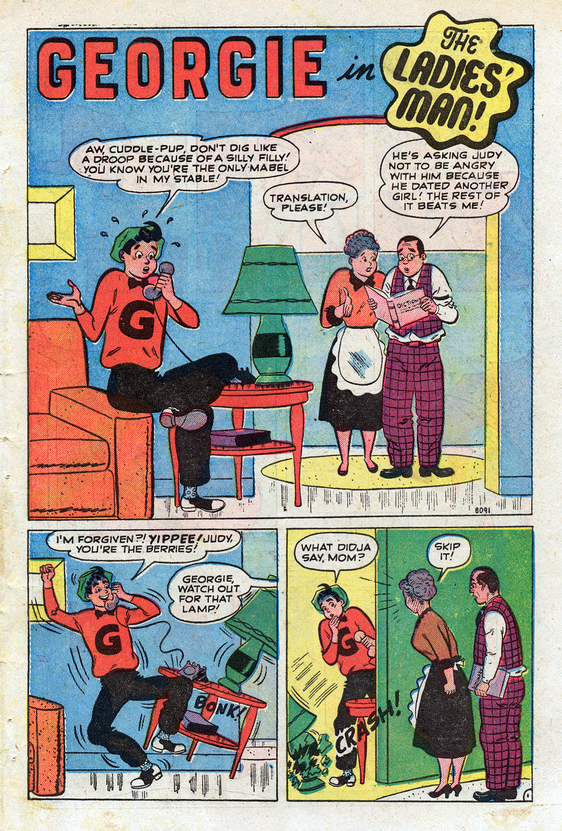 Read online Georgie Comics (1949) comic -  Issue #32 - 3