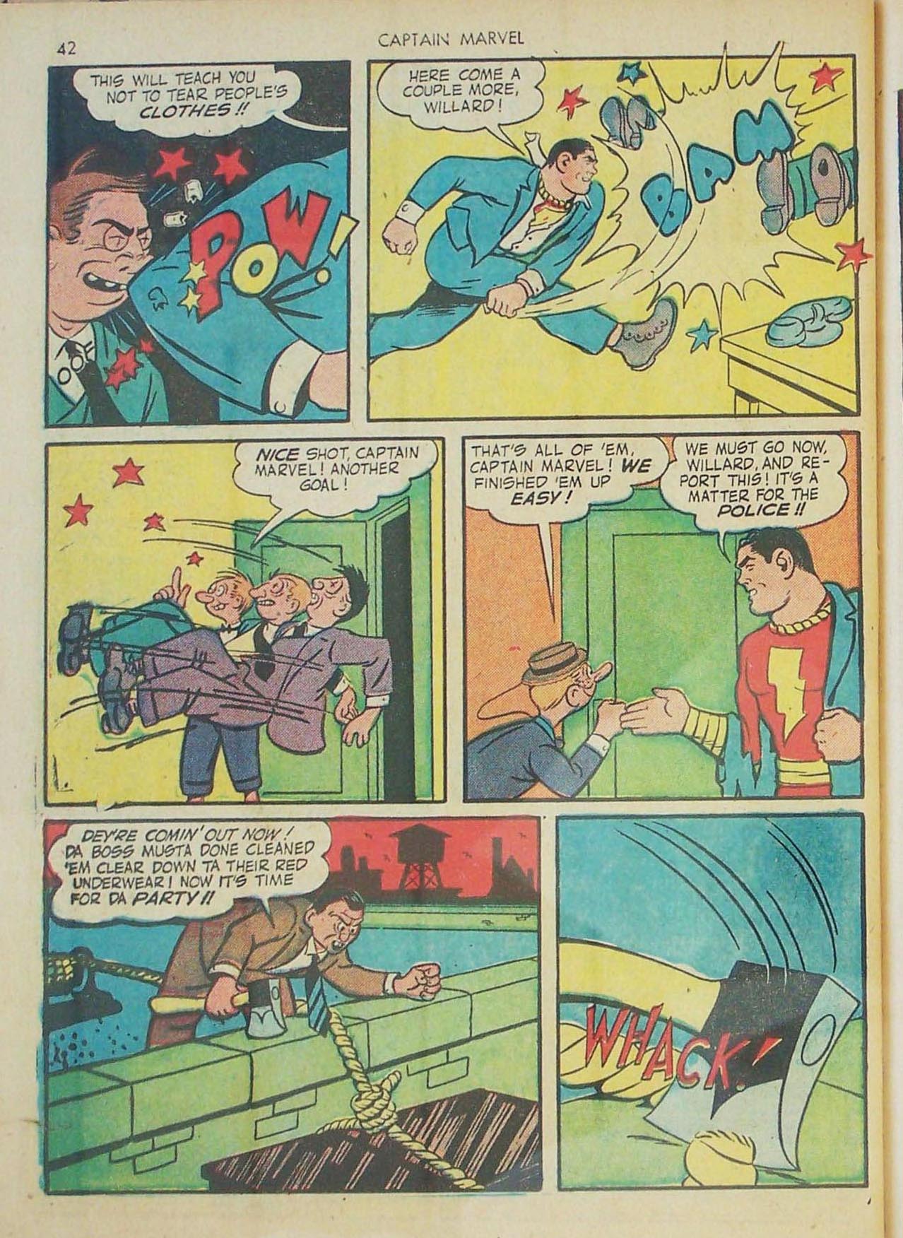 Read online Captain Marvel Adventures comic -  Issue #26 - 43