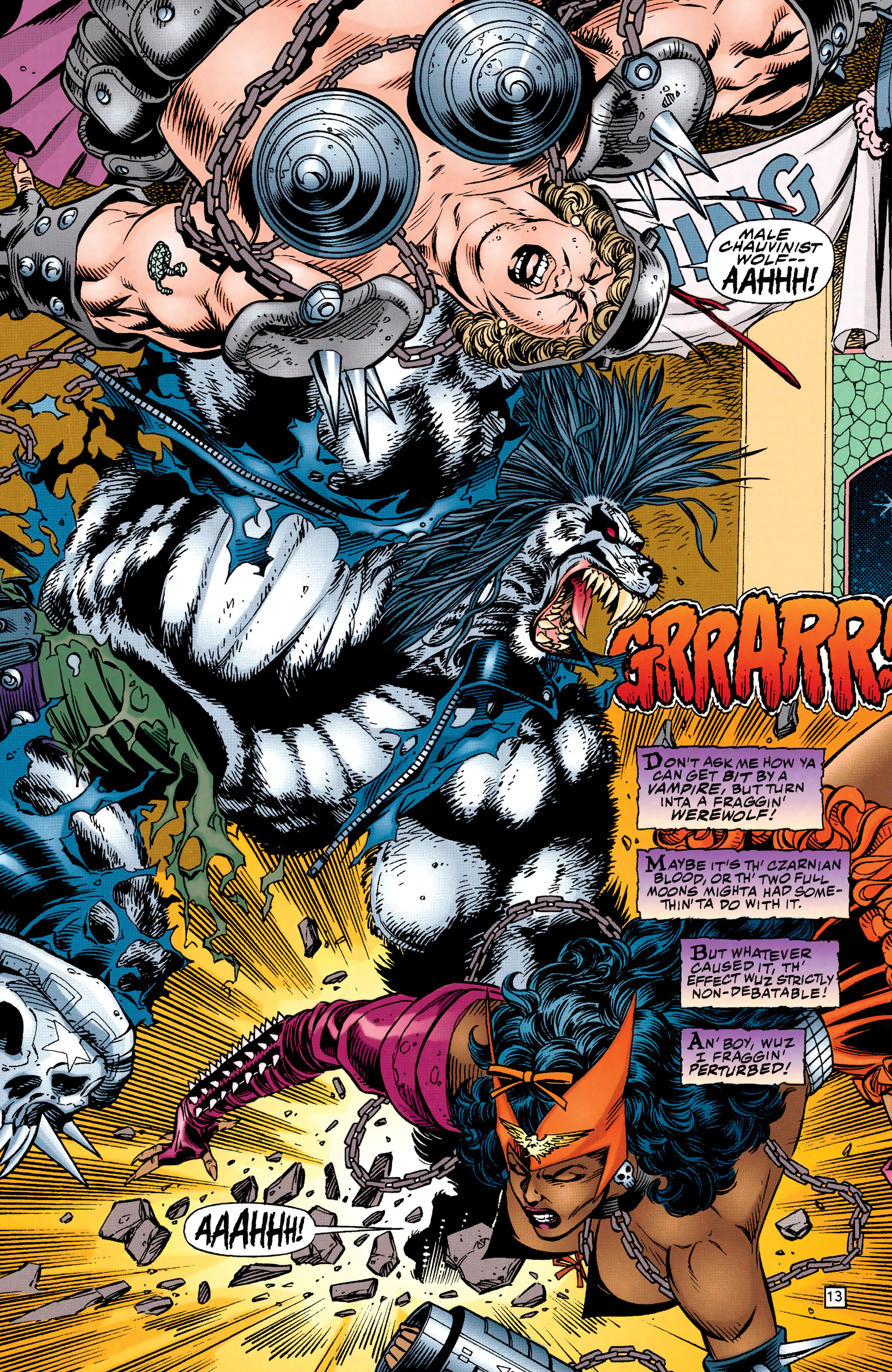 Read online Lobo (1993) comic -  Issue #4 - 14