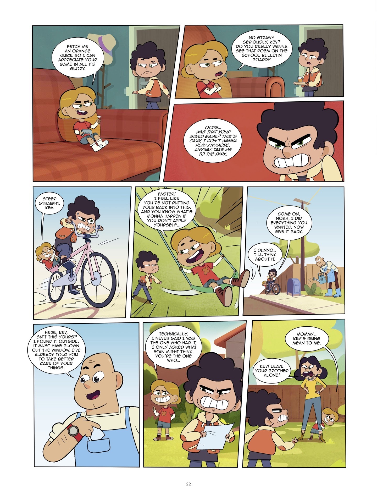Read online The World According To Kev comic -  Issue #1 - 21