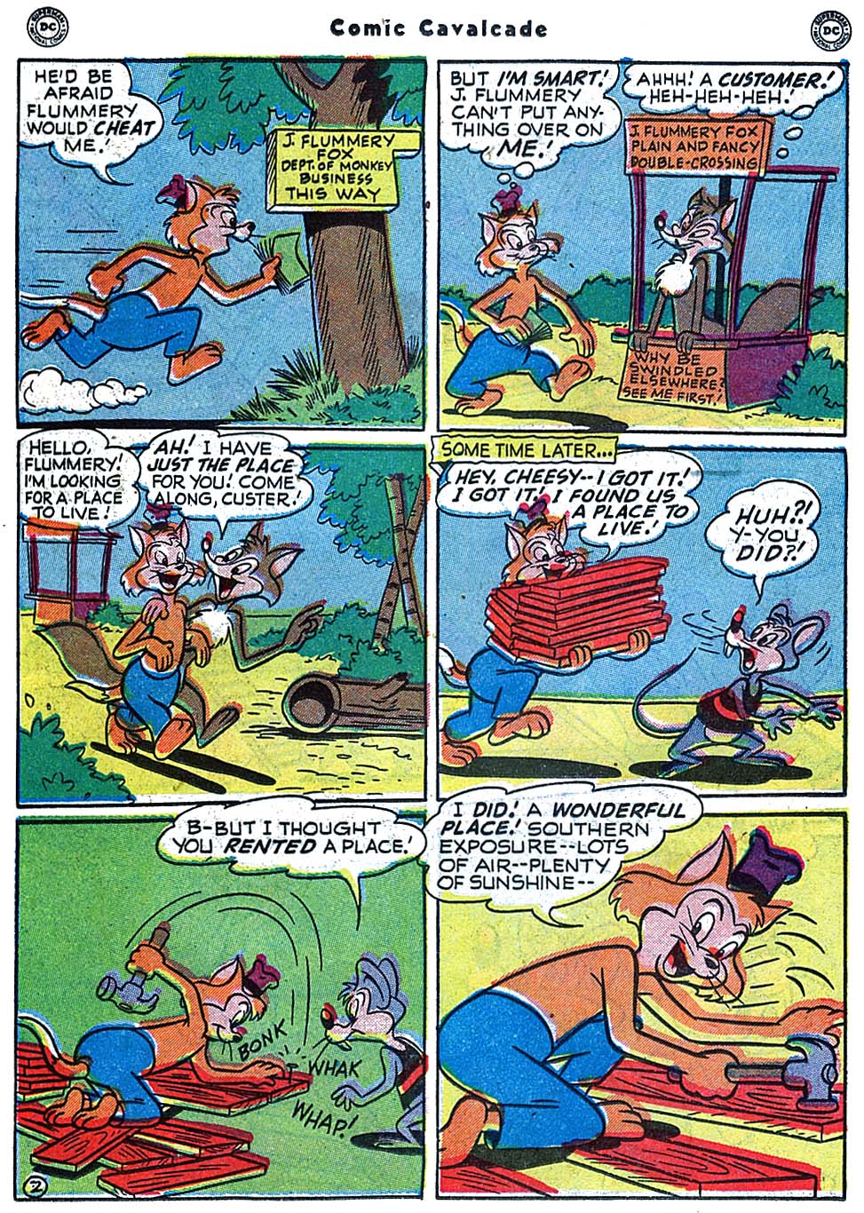 Read online Comic Cavalcade comic -  Issue #38 - 63