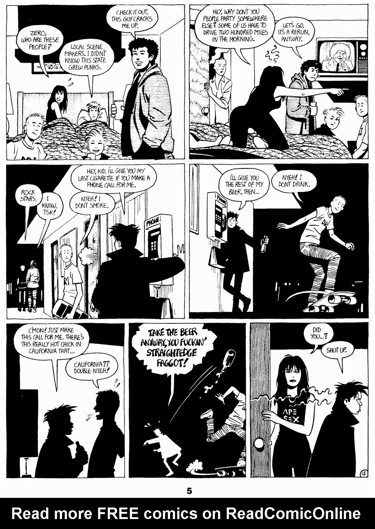 Read online Love and Rockets (1982) comic -  Issue #21 - 7