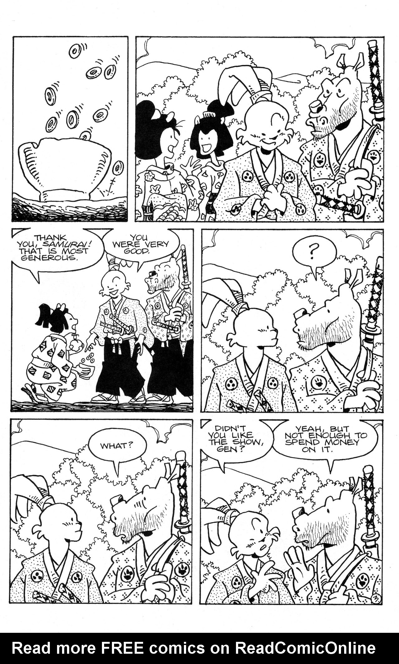 Read online Usagi Yojimbo (1996) comic -  Issue #110 - 6