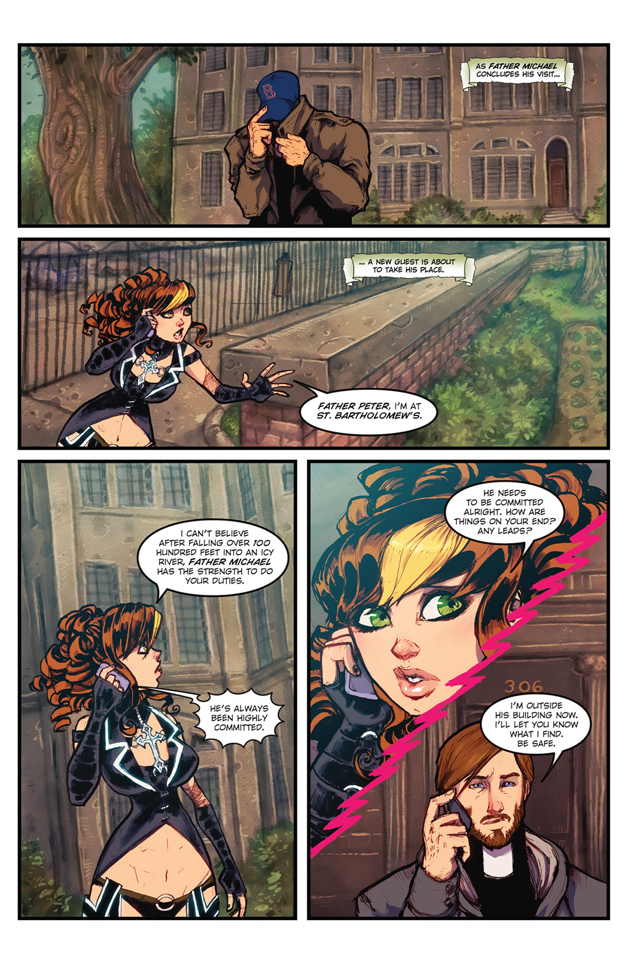 Read online Avengelyne (2011) comic -  Issue #6 - 10