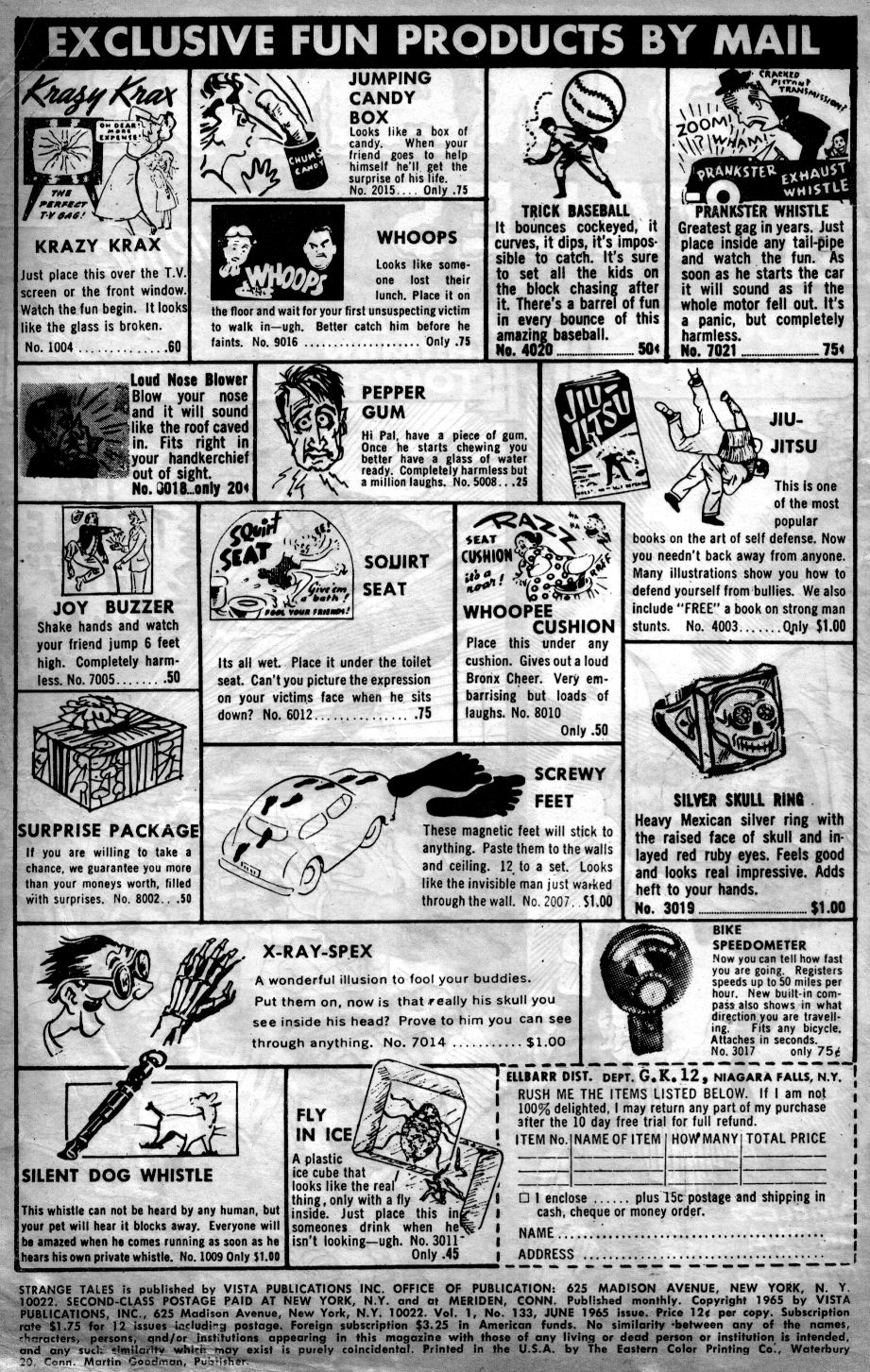 Read online Strange Tales (1951) comic -  Issue #133 - 2