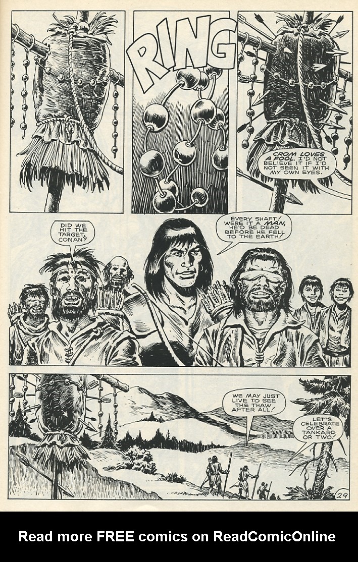 Read online The Savage Sword Of Conan comic -  Issue #142 - 35