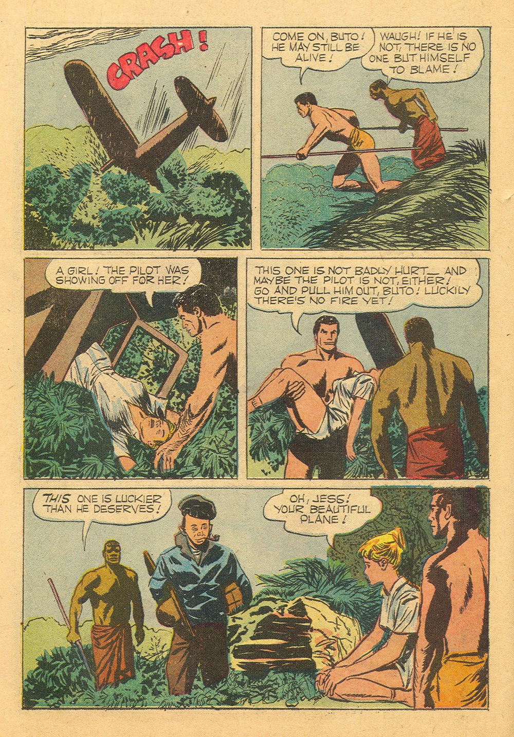 Read online Tarzan (1948) comic -  Issue #110 - 6