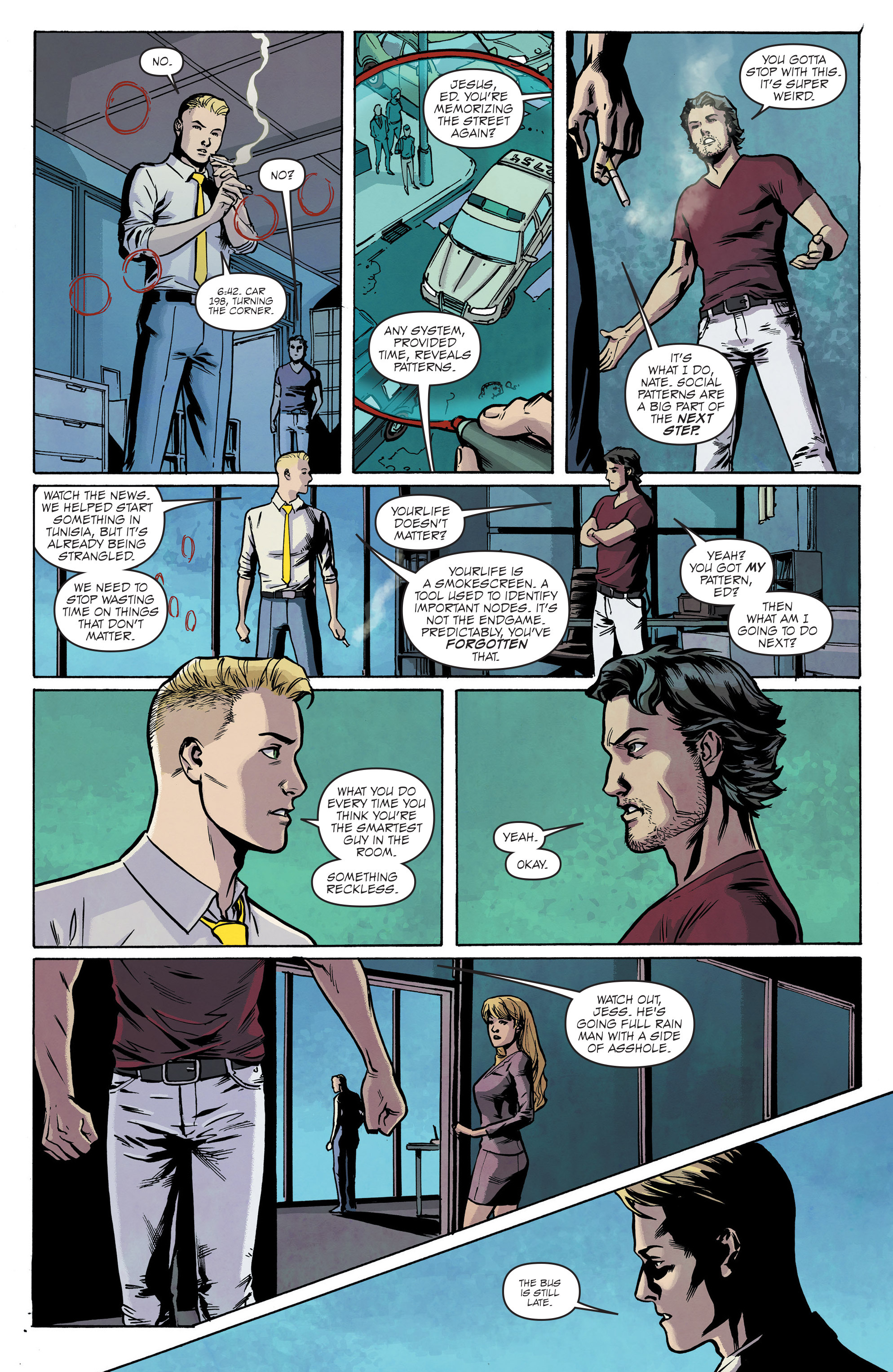 Read online Hacktivist comic -  Issue #1 - 18