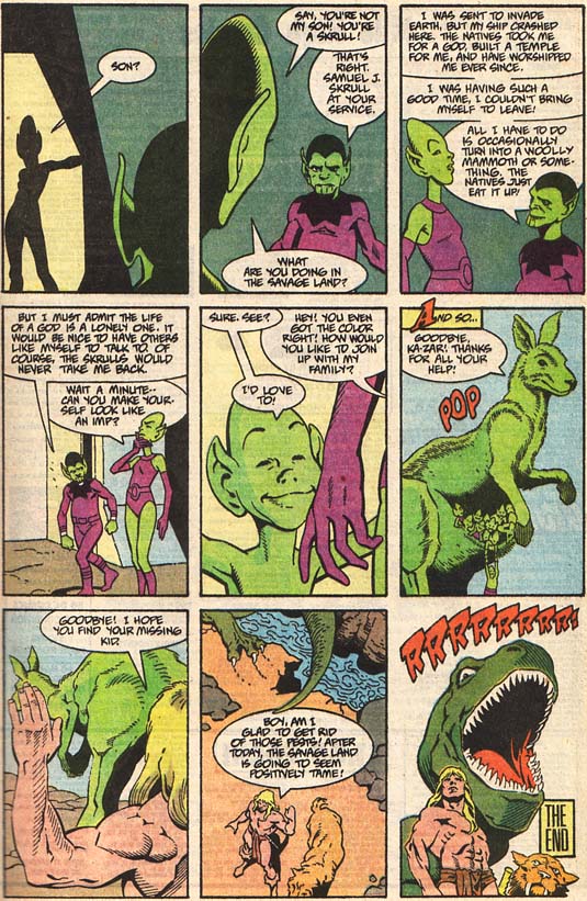 Read online The Impossible Man Summer Vacation Spectacular comic -  Issue #2 - 25