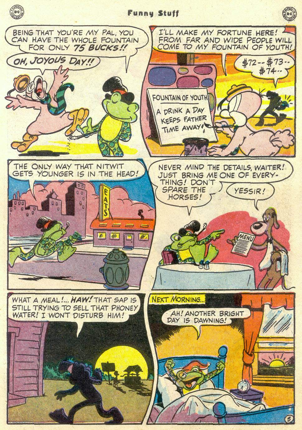 Read online Funny Stuff comic -  Issue #38 - 47