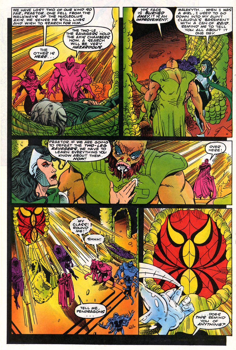 Read online Knights of Pendragon comic -  Issue #7 - 14