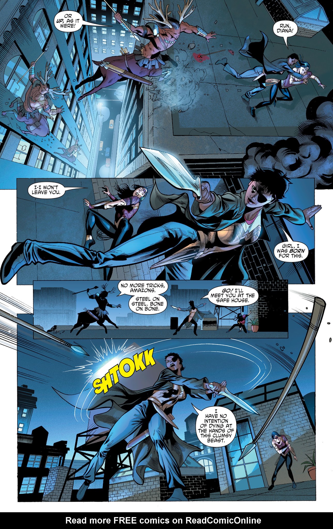 Read online Wonder Woman: Odyssey comic -  Issue # TPB 1 - 142