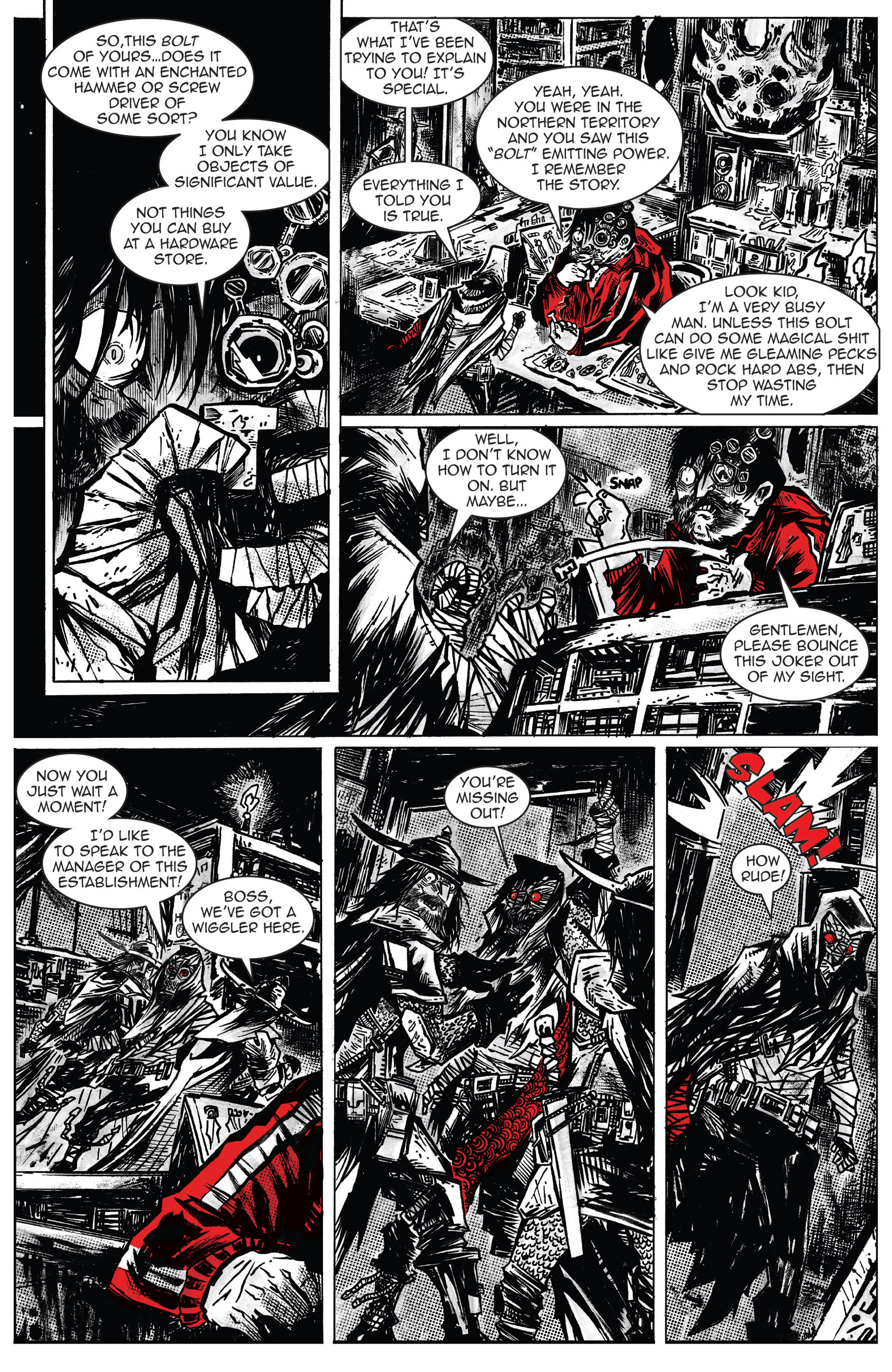 Read online Bolts comic -  Issue #3 - 3