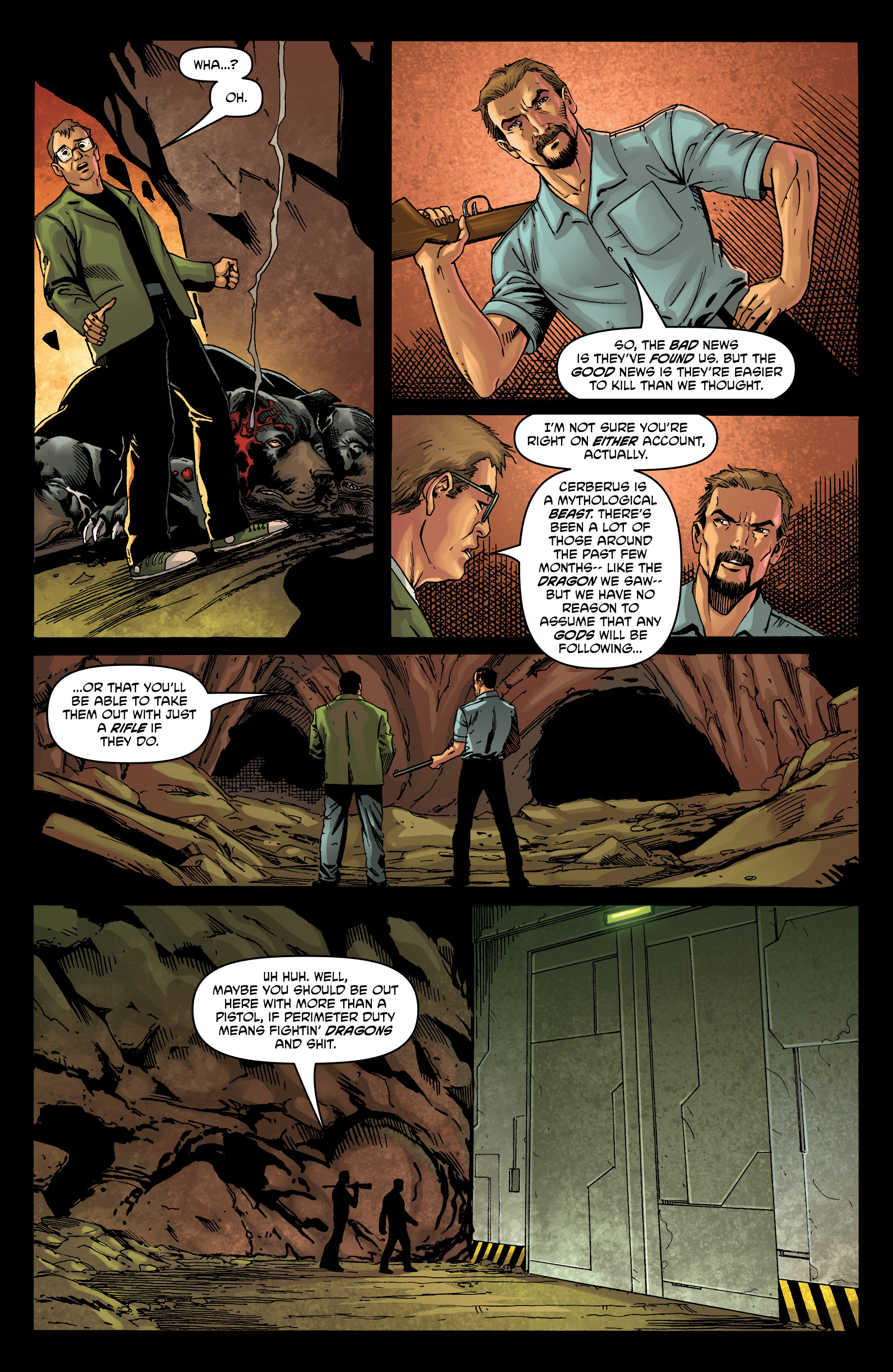 Read online God Is Dead comic -  Issue #4 - 9