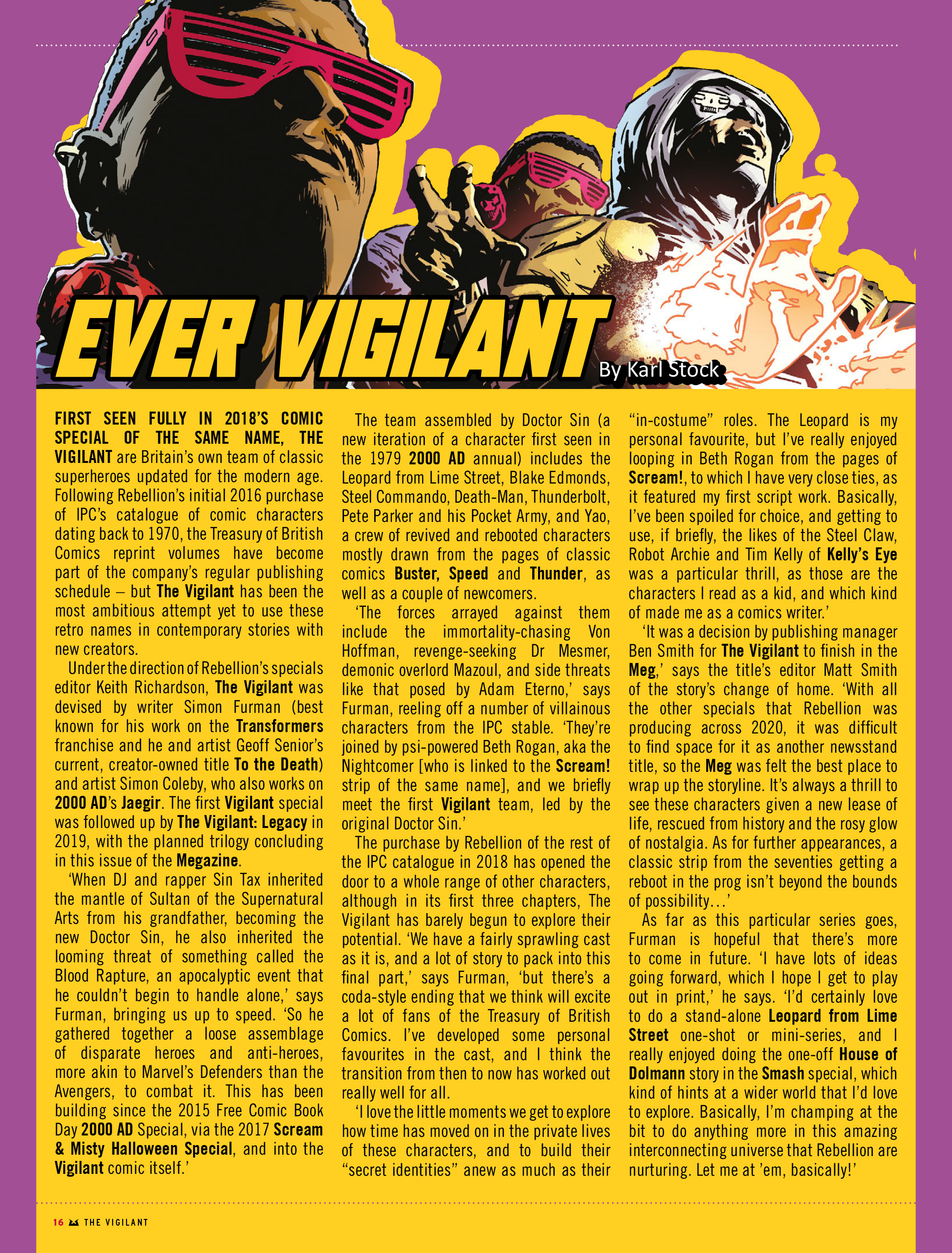 Read online Judge Dredd Megazine (Vol. 5) comic -  Issue #421 - 16