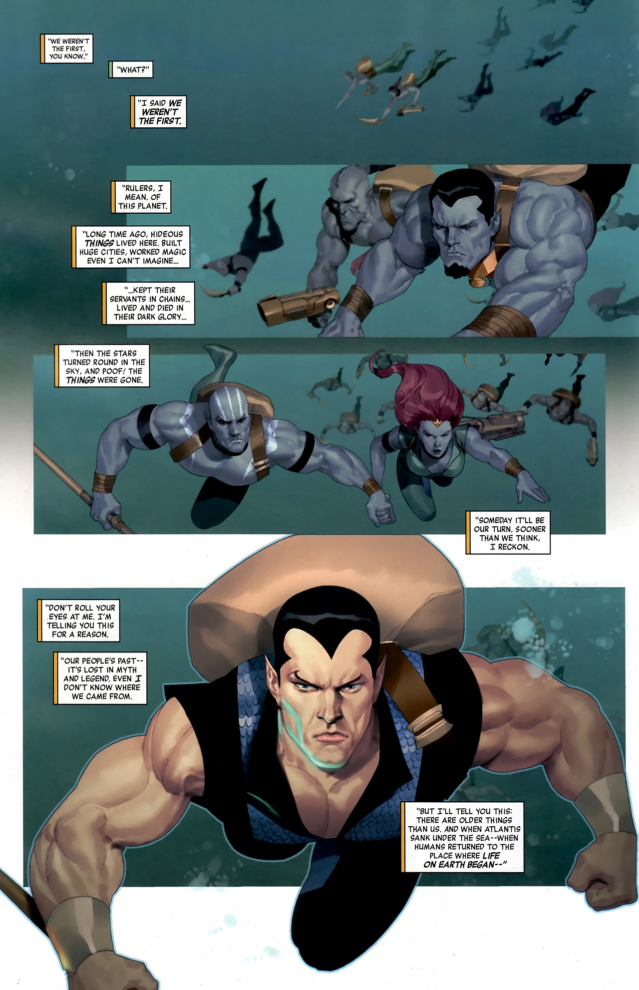 Read online Namor: The First Mutant comic -  Issue #3 - 3