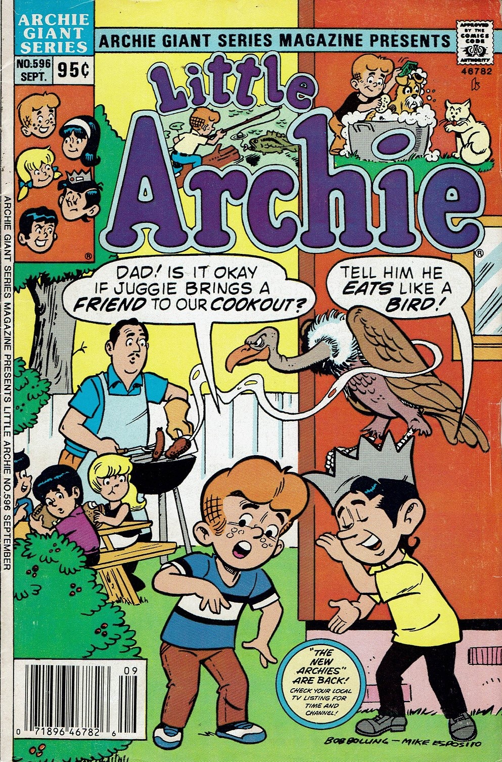 Archie Giant Series Magazine 596 Page 1