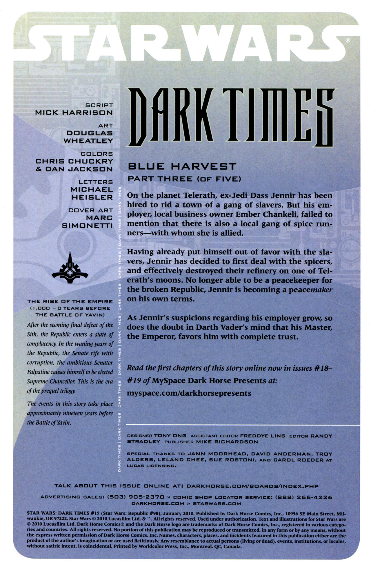 Read online Star Wars: Dark Times comic -  Issue #15 - Blue Harvest, Part 3 - 2