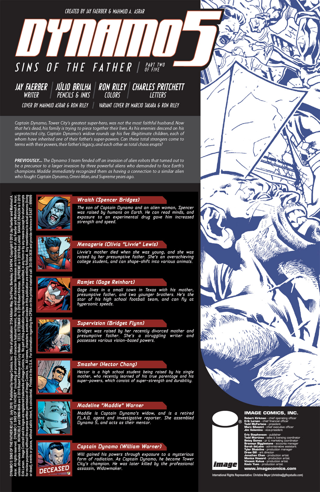 Read online Dynamo 5: Sins Of The Father comic -  Issue #2 - 2