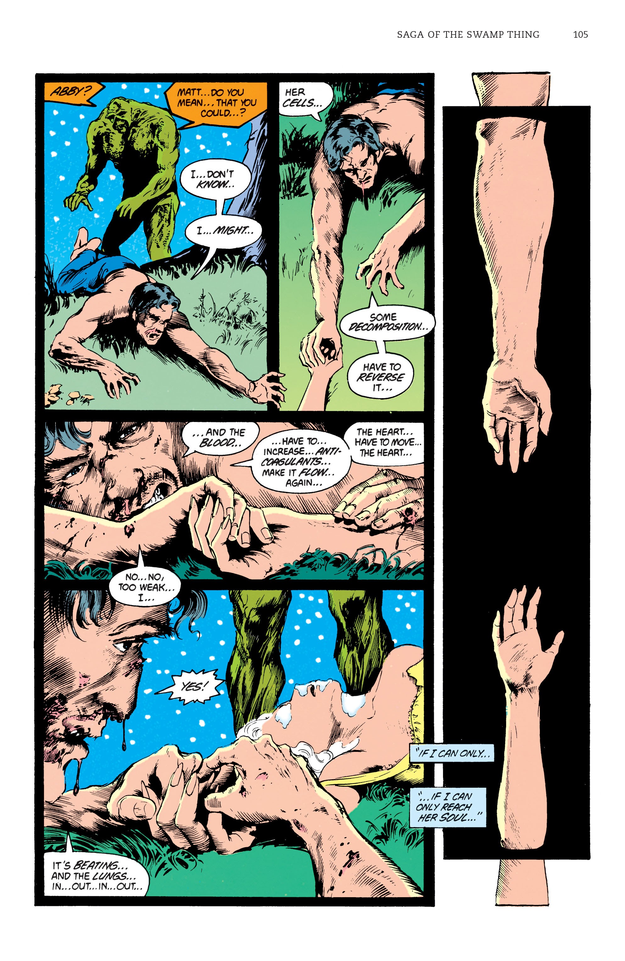 Read online Saga of the Swamp Thing comic -  Issue # TPB 2 (Part 2) - 3