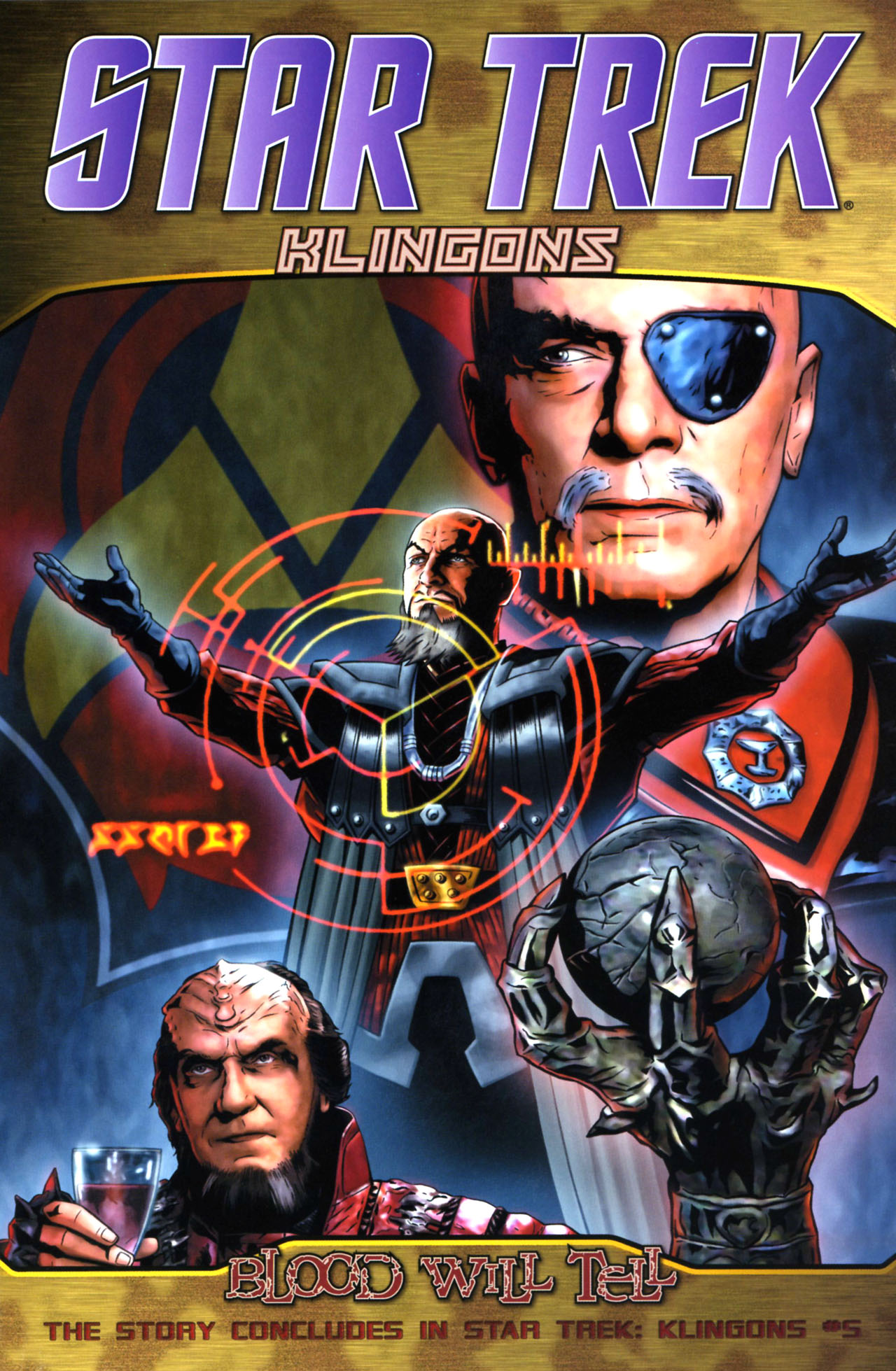 Read online Star Trek: Klingons: Blood Will Tell comic -  Issue #4 - 25