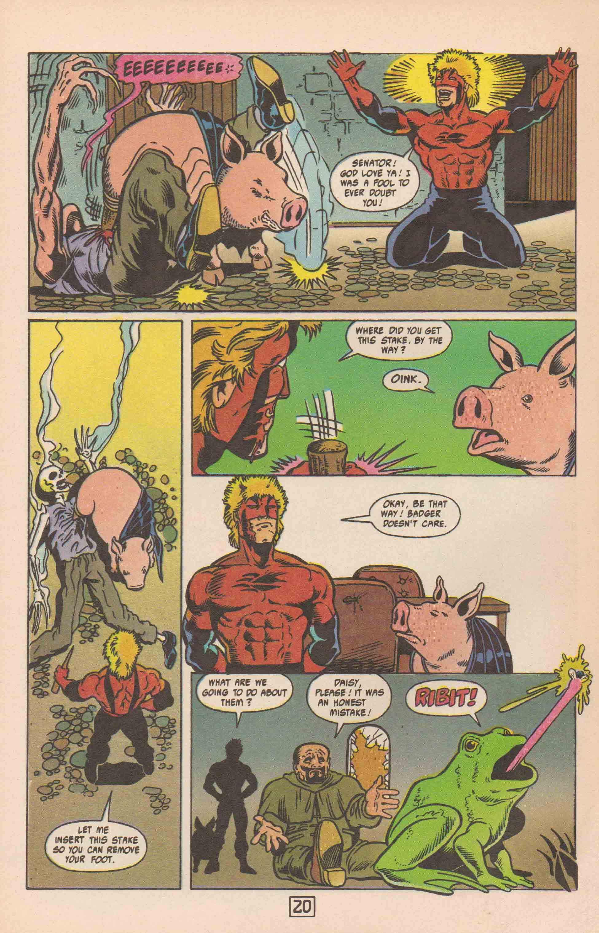 Read online The Badger comic -  Issue #44 - 26