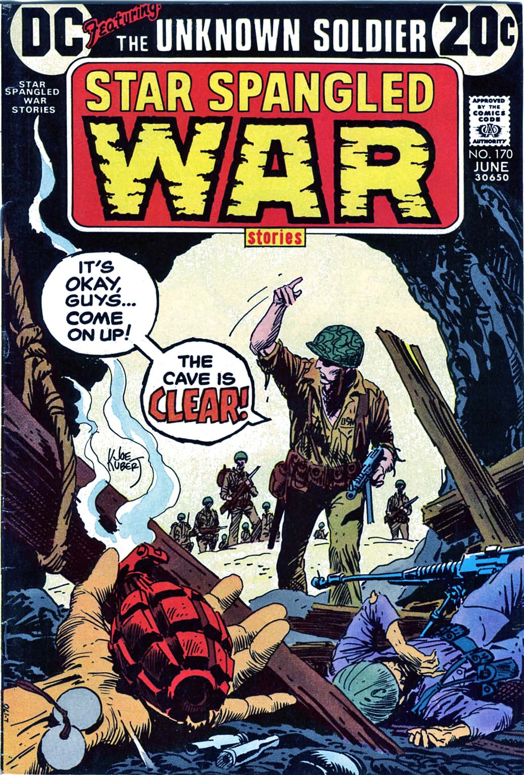 Read online Star Spangled War Stories (1952) comic -  Issue #170 - 1