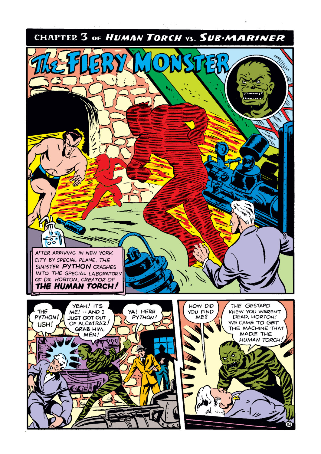 Read online The Human Torch (1940) comic -  Issue #8 - 22