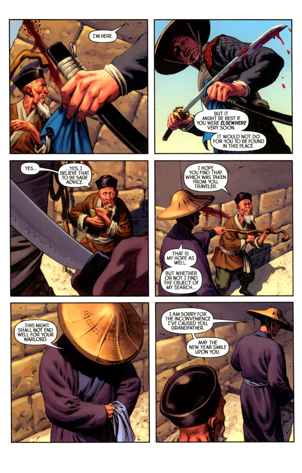 Read online Samurai: Heaven and Earth comic -  Issue #2 - 10