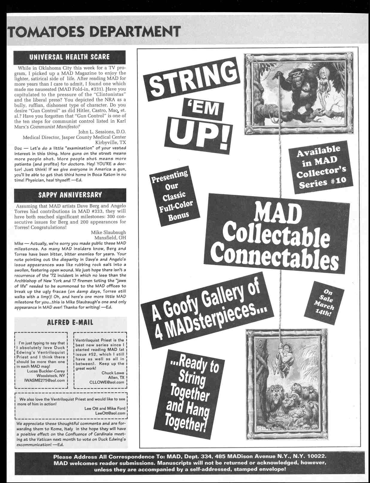 Read online MAD comic -  Issue #334 - 5