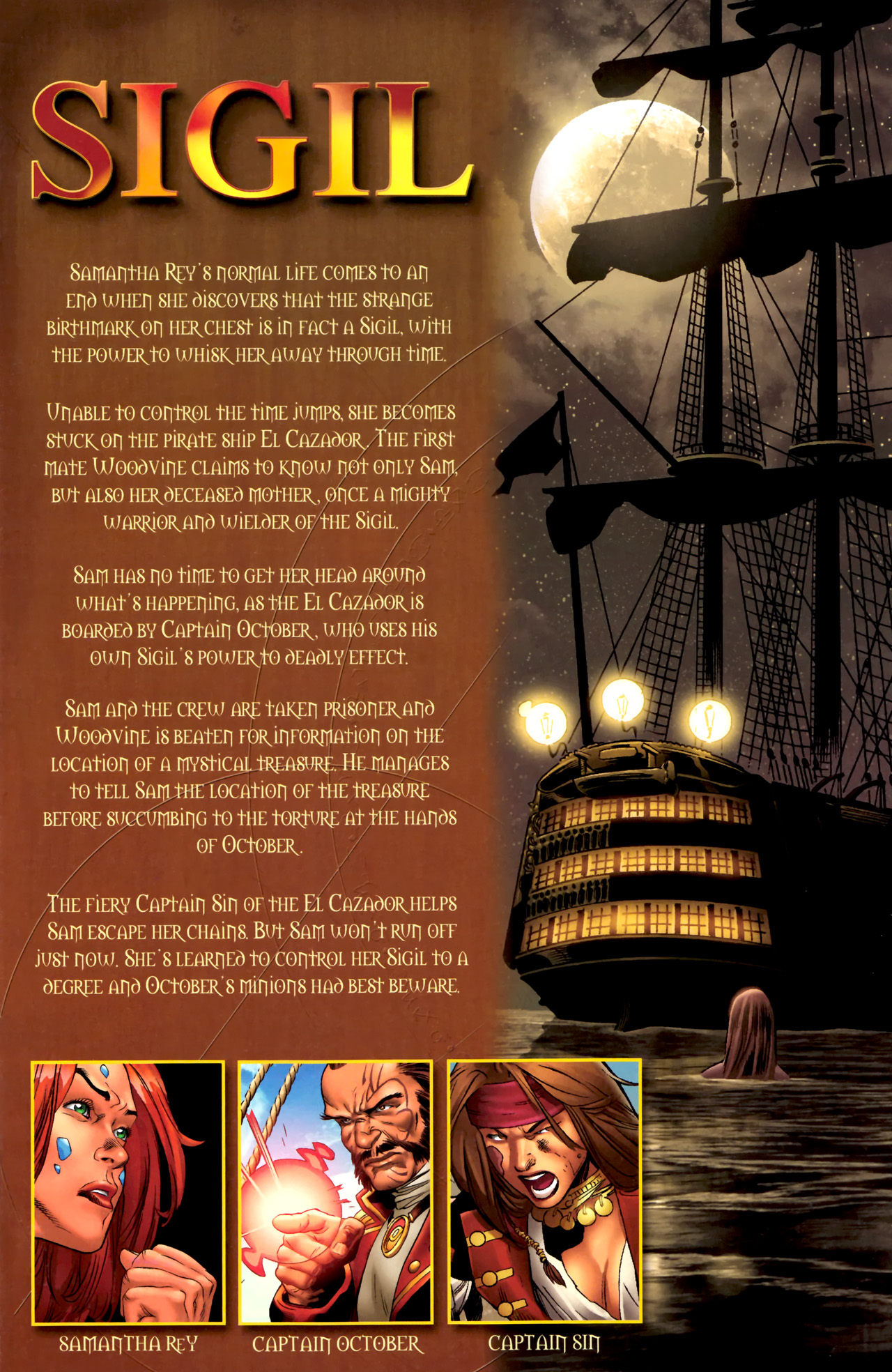 Read online Sigil (2011) comic -  Issue #3 - 2
