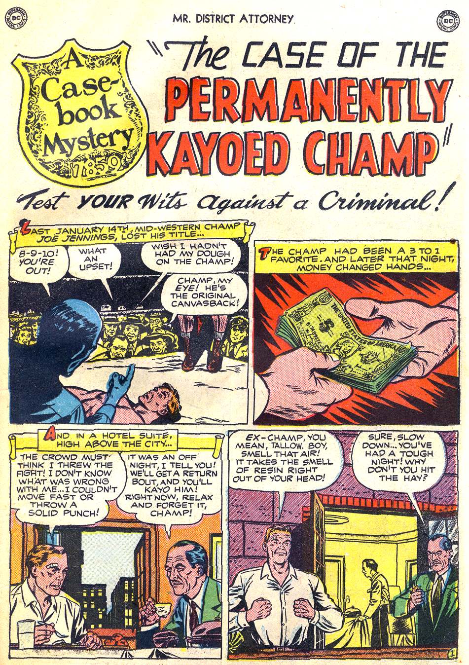 Read online Mr. District Attorney comic -  Issue #21 - 33