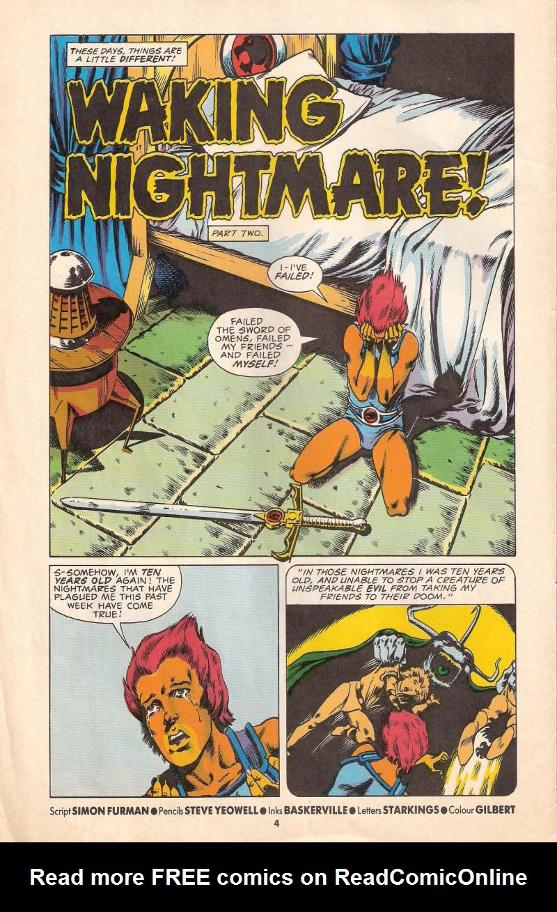 Read online ThunderCats (1987) comic -  Issue #10 - 4