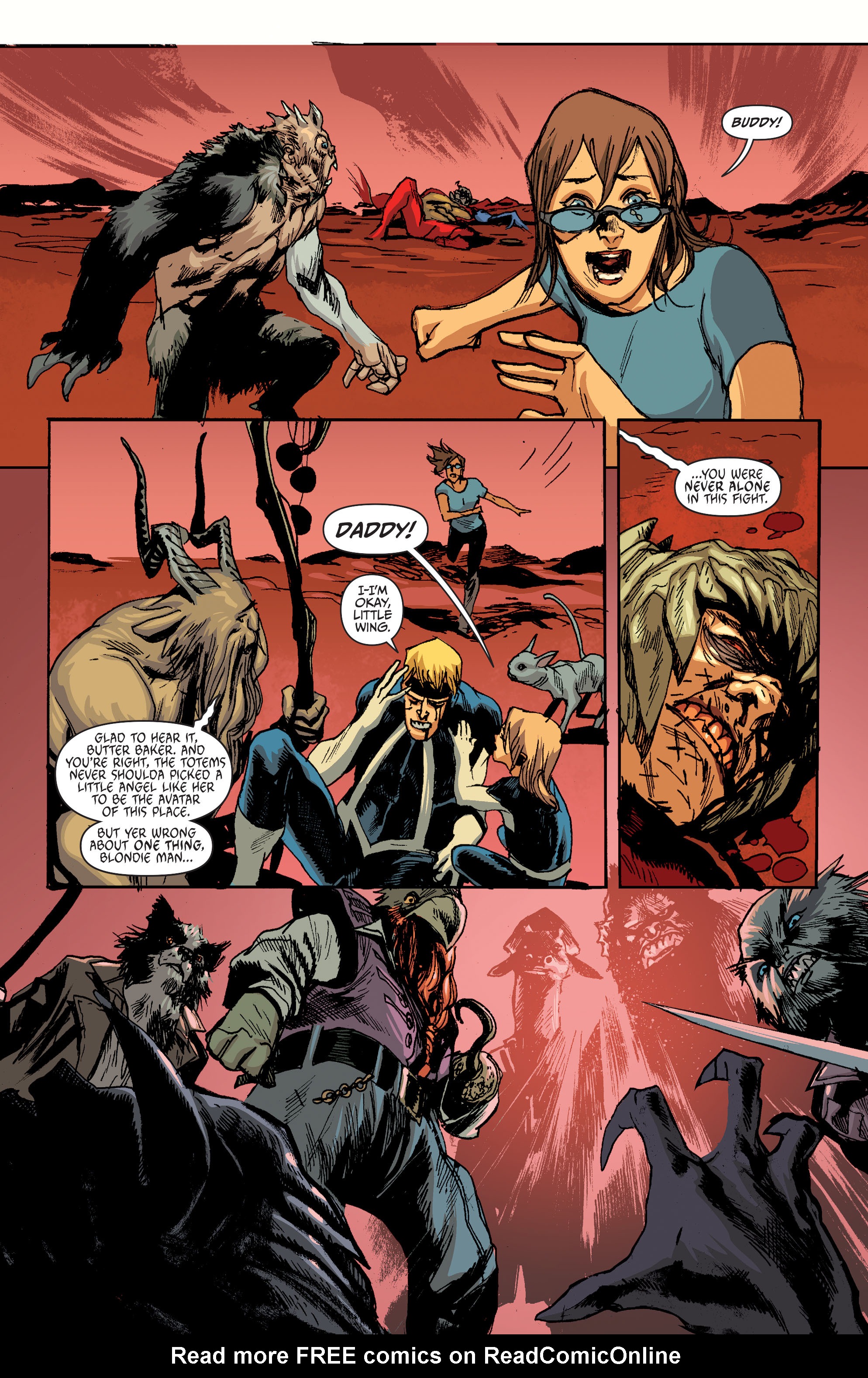 Read online Animal Man (2011) comic -  Issue #28 - 18