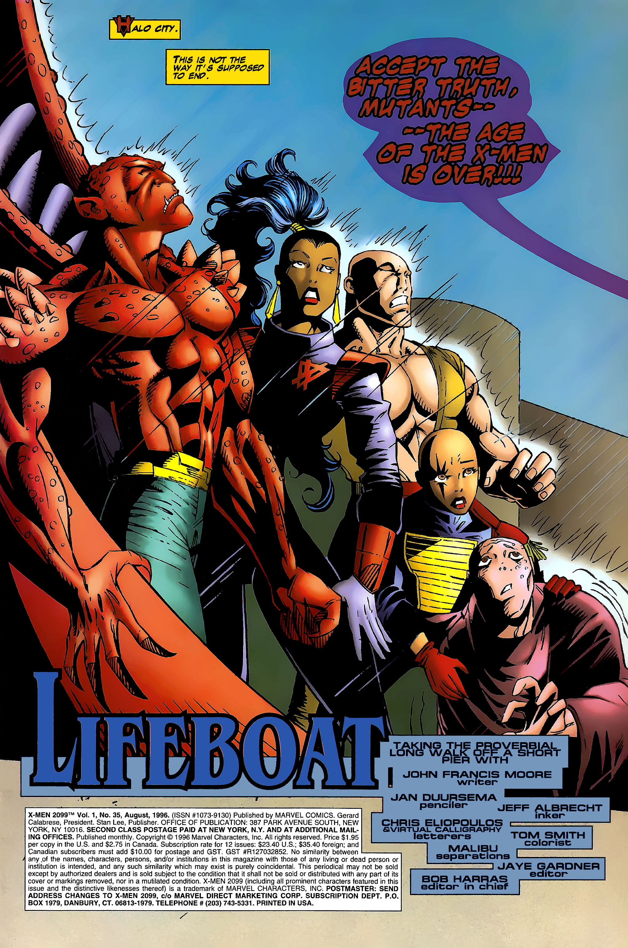 Read online X-Men 2099 comic -  Issue #35 - 2