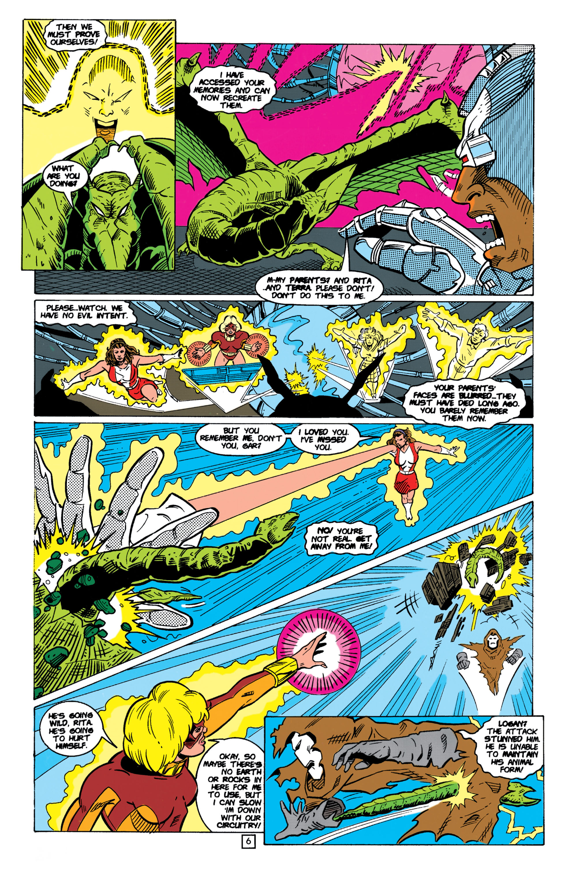 Read online The New Titans (1988) comic -  Issue #105 - 7