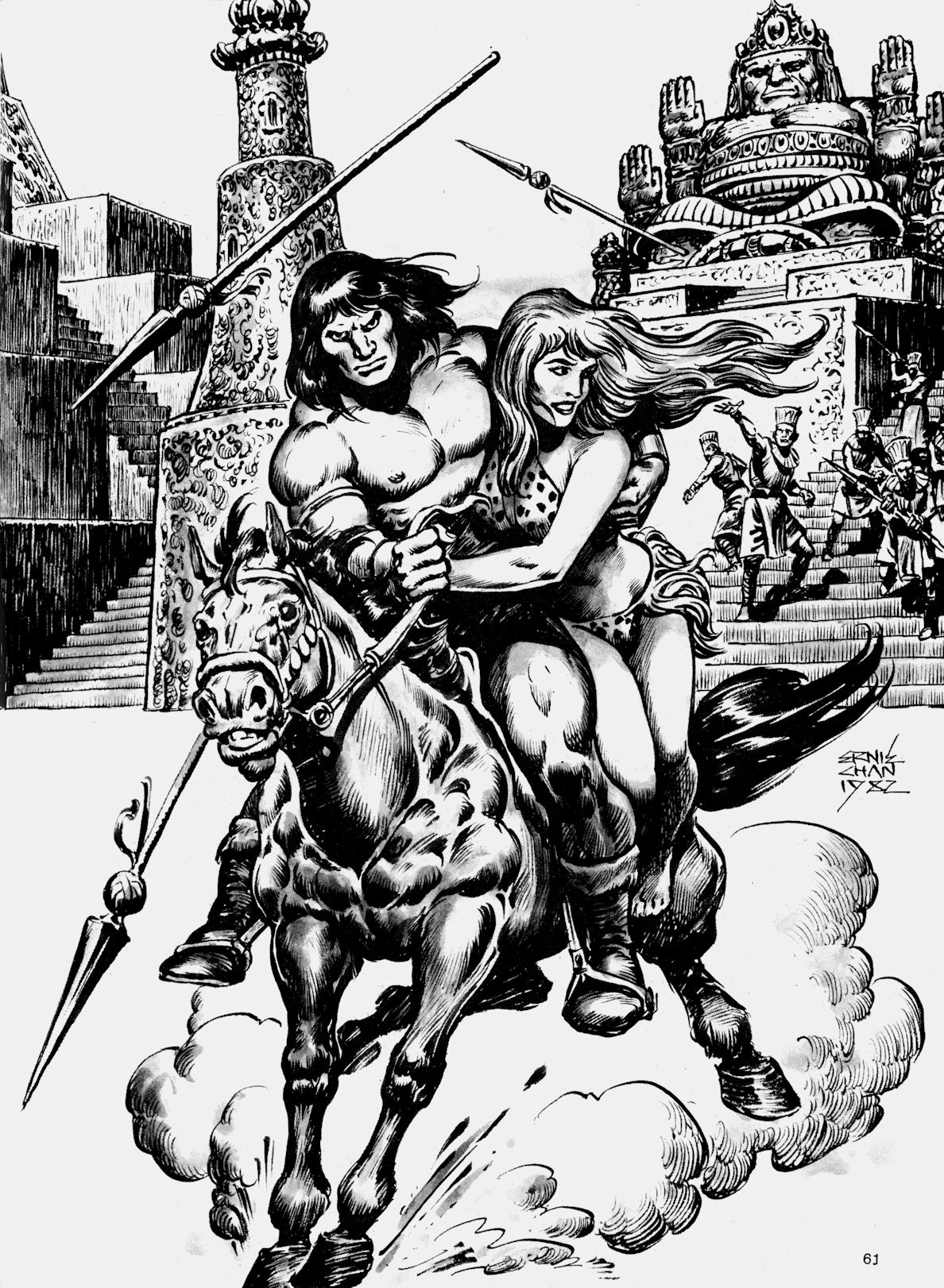 Read online Conan Saga comic -  Issue #62 - 59