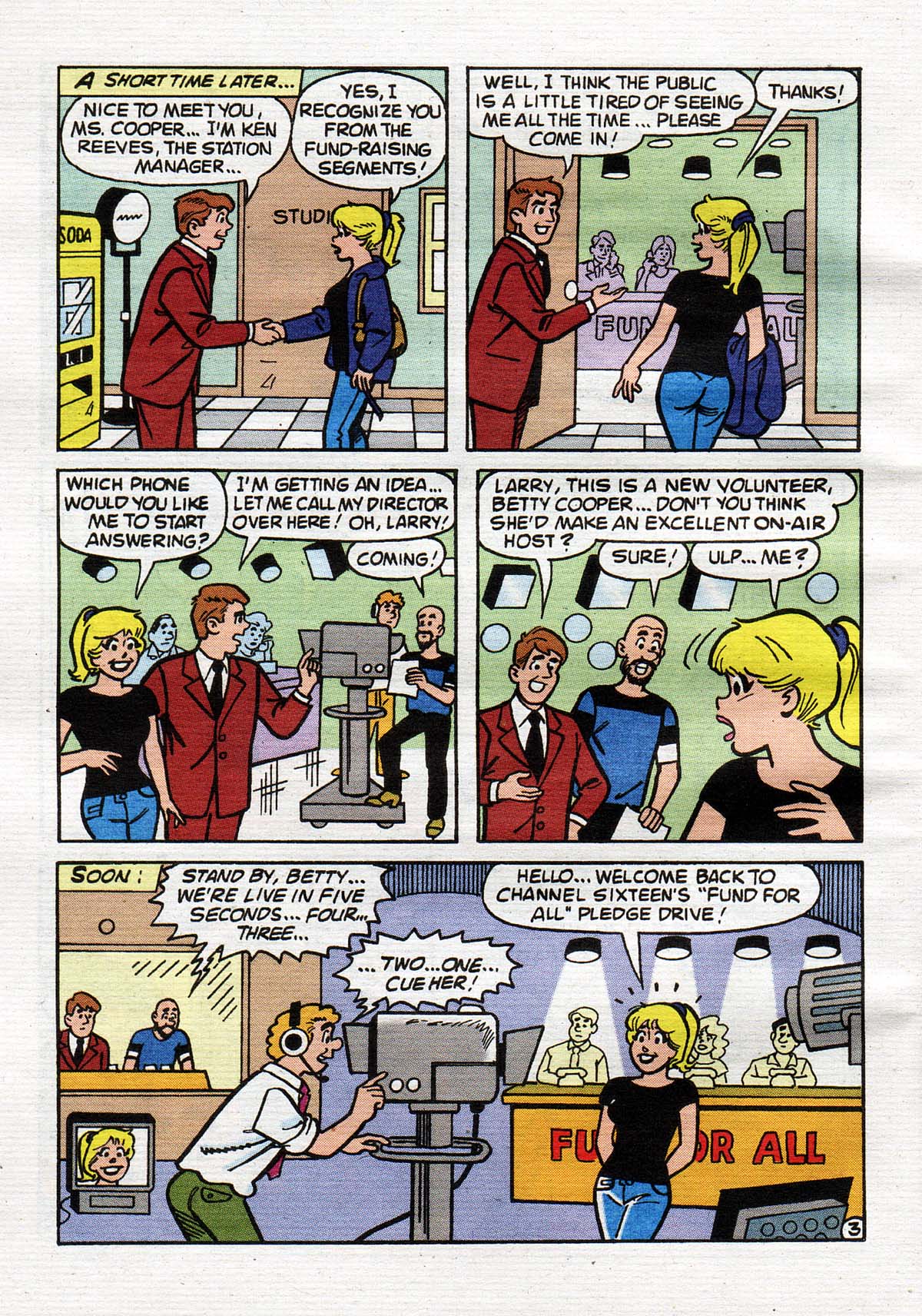 Read online Betty and Veronica Digest Magazine comic -  Issue #147 - 15