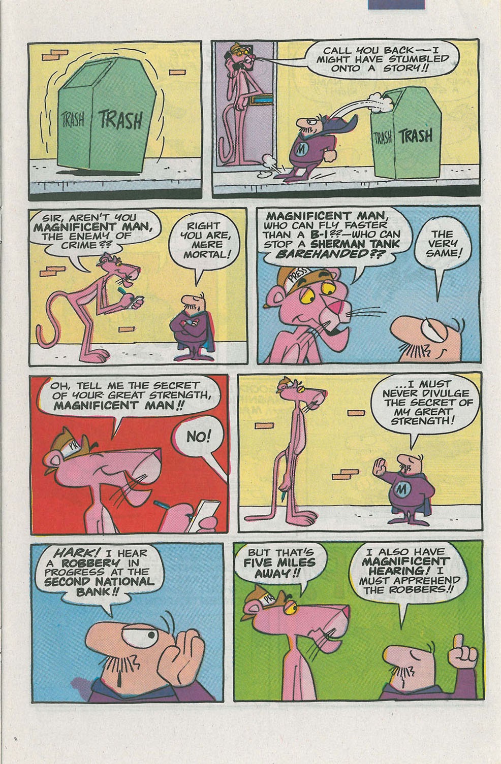 Read online Pink Panther comic -  Issue #4 - 5