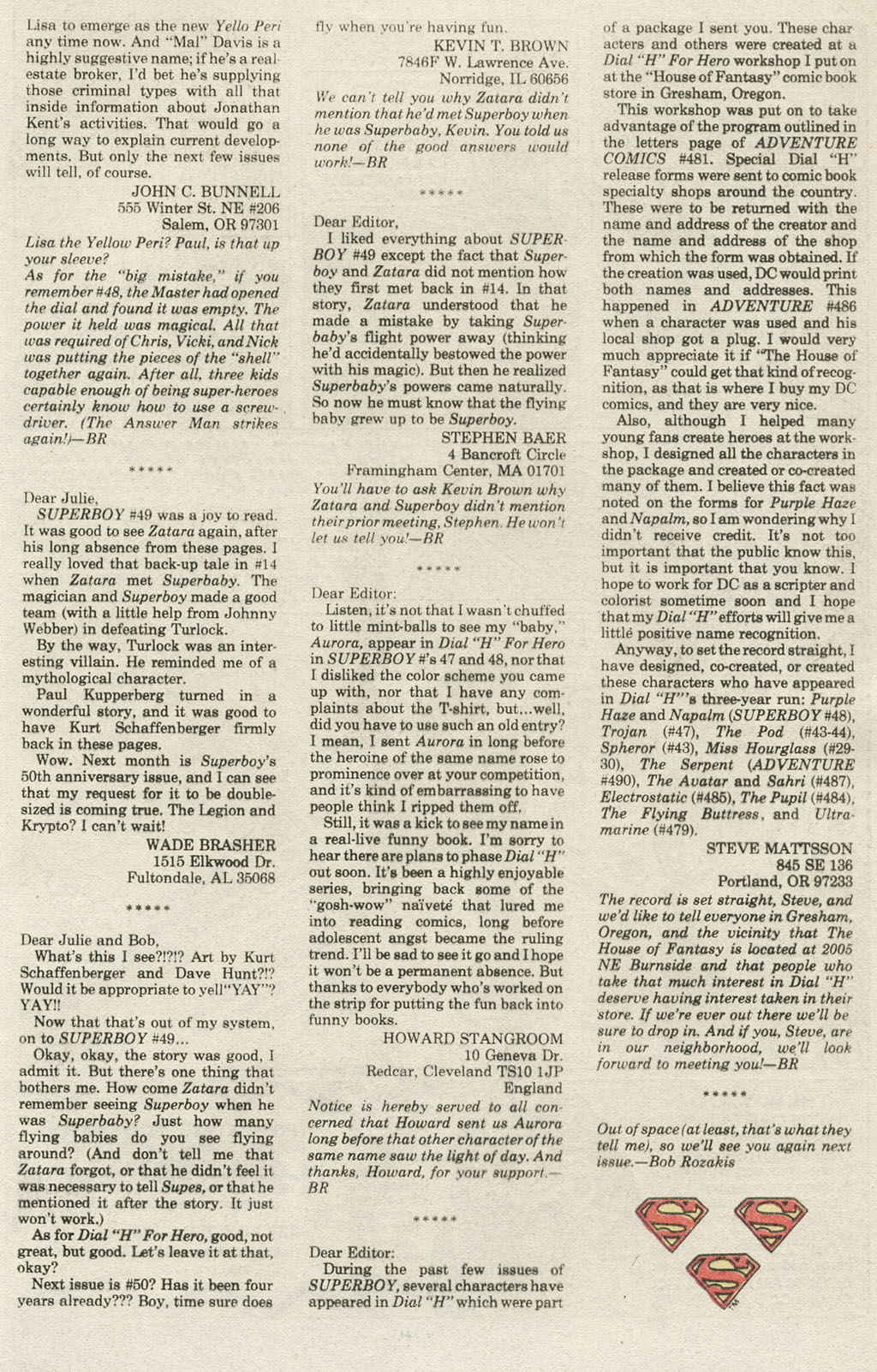 Read online The New Adventures of Superboy comic -  Issue #53 - 32