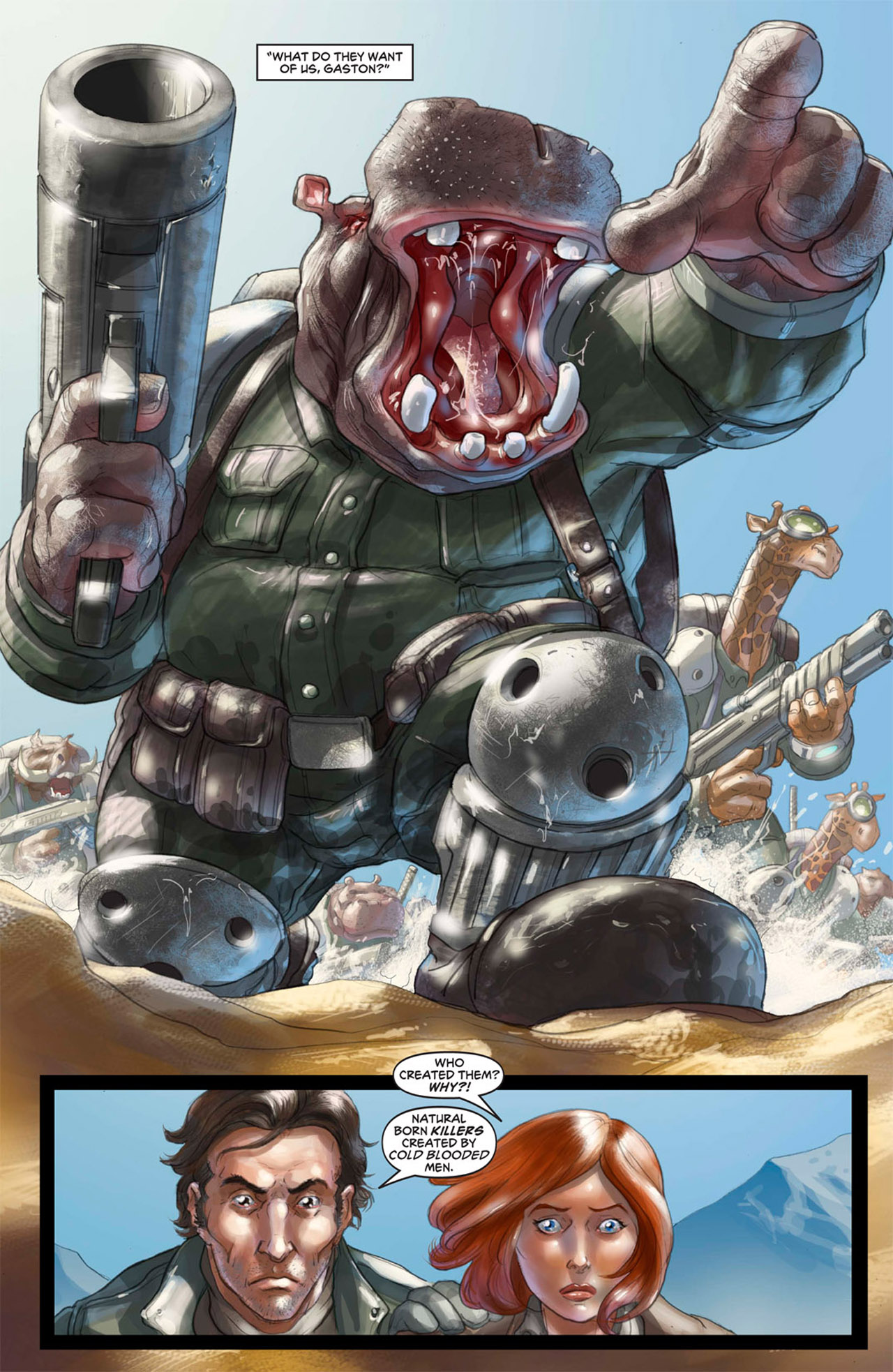 Read online Elephantmen comic -  Issue #35 - 39